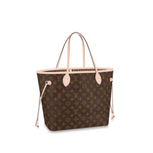 Louis Vuitton Neverfull MM Monogram Beige | AlmaBagz