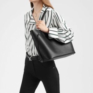 Louis Vuitton Neverfull MM Epi Leather Black | AlmaBagz