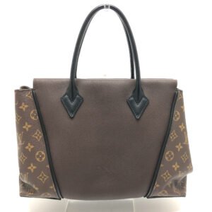 LOUIS VUITTON Handbag M41061 Monogram canvas, Cuir Orfevre leather Brown Monogram Tote W PM Women Used | AlmaBagz