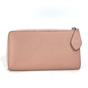 LOUIS VUITTON Long Wallet Purse M63103 Taurillon Clemence Leather pink Portefeuille comet Women Used | AlmaBagz