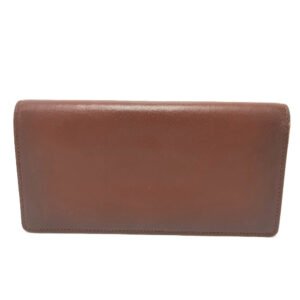LOUIS VUITTON Long Wallet Purse M61195 leather Brown Cure Ombre Portefeuille Braza mens Used | AlmaBagz
