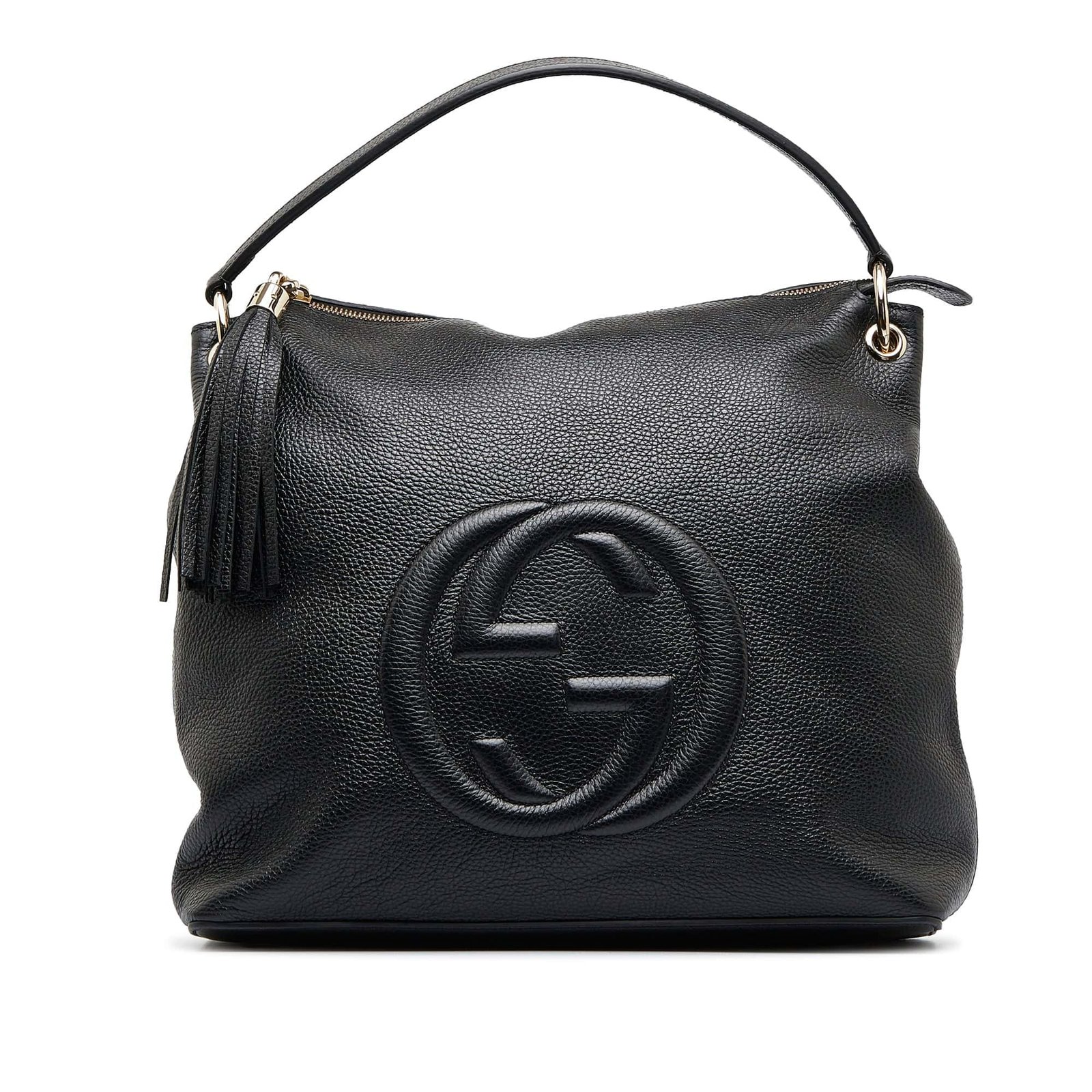 Gucci Soho Black Leather | AlmaBagz