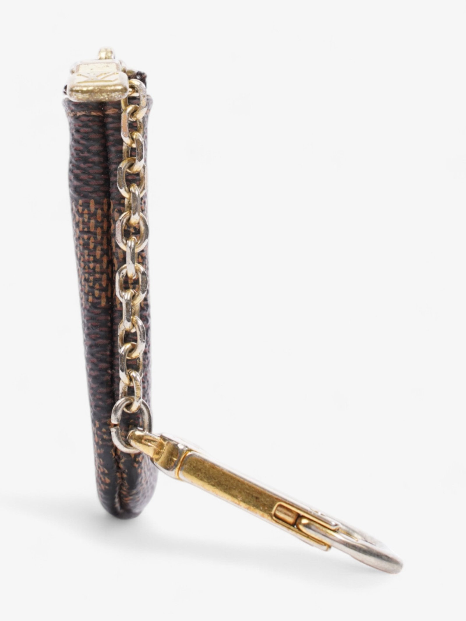 Louis Vuitton Pochette Cles Coin Purse Damier Ebene Coated Canvas | AlmaBagz - Image 3