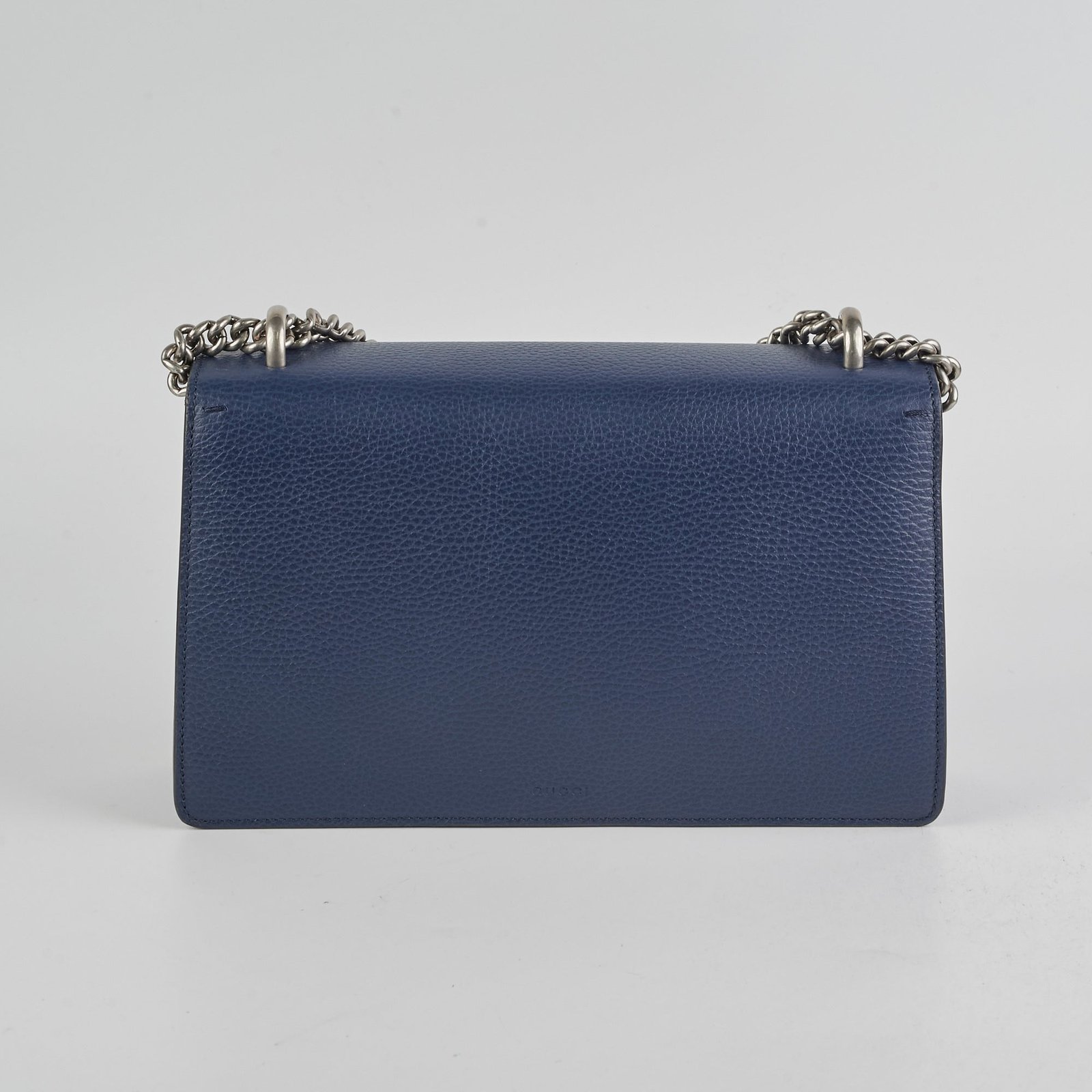 Gucci Dionysus Medium GG Supreme Navy Blue | AlmaBagz