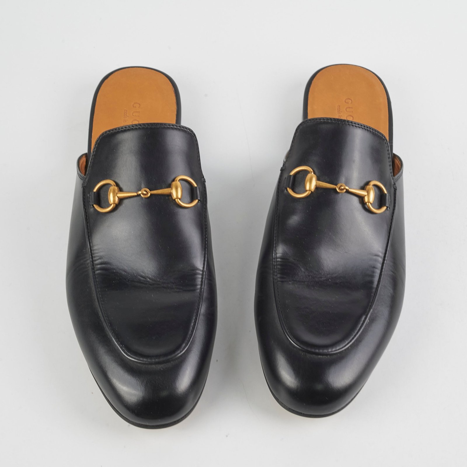 Gucci Princetown Leather Mules Size 40 | AlmaBagz