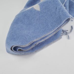 Louis Vuitton Blue Cashmere Scarf | AlmaBagz