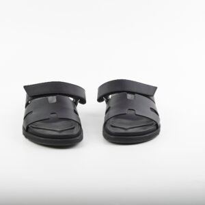 Hermes Chypre Sandals Black Size 40 | AlmaBagz