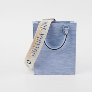 Louis Vuitton Petit Sac Plat Epi Blue | AlmaBagz