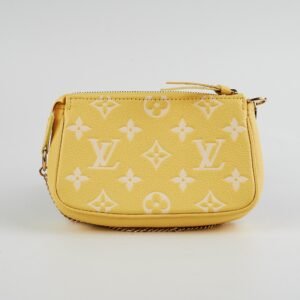 Louis Vuitton Mini Pochette Yellow | AlmaBagz