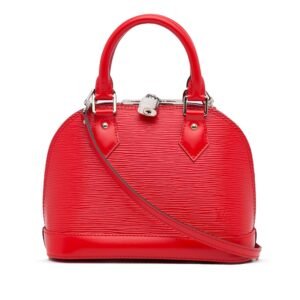 Louis Vuitton Alma BB Red Epi | AlmaBagz