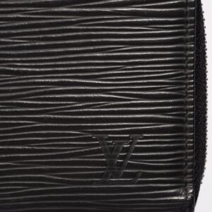 Louis Vuitton Clemence Wallet Black Epi Leather | AlmaBagz