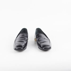 Louis Vuitton Patent Loafers Black | AlmaBagz