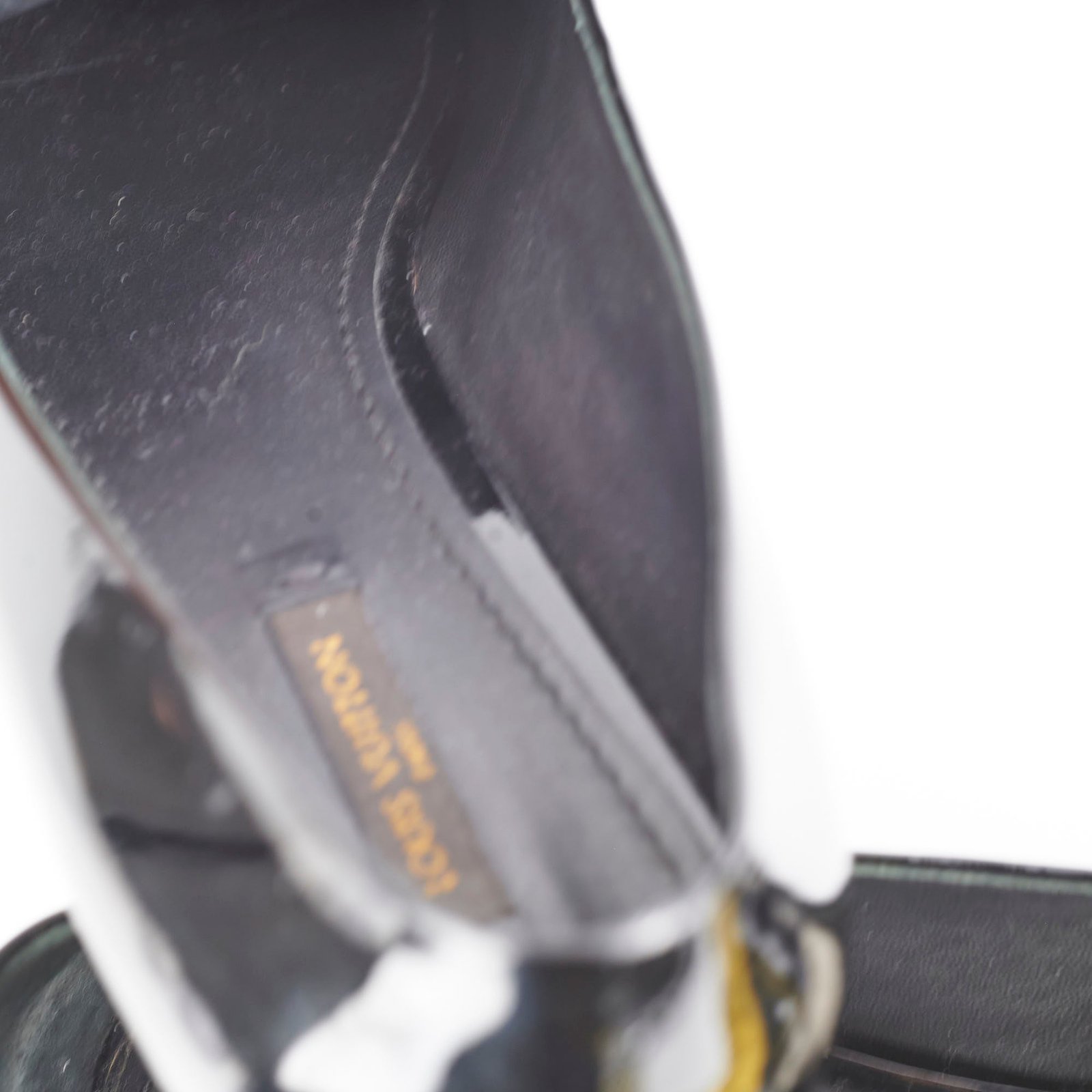 Louis Vuitton Patent Loafers Black | AlmaBagz - Image 4