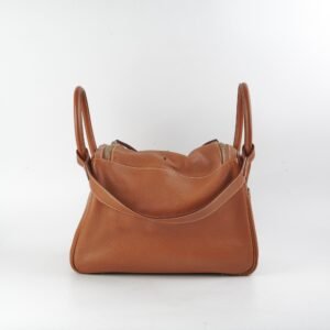 Hermes Lindy 30 Gold - K Square Stamp | AlmaBagz