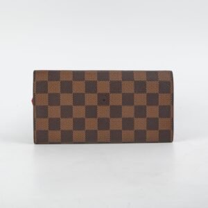 Louis Vuitton Damier Ebene Long Wallet | AlmaBagz