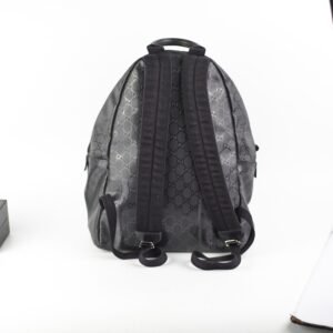 Gucci Mongoram Black Backpack | AlmaBagz