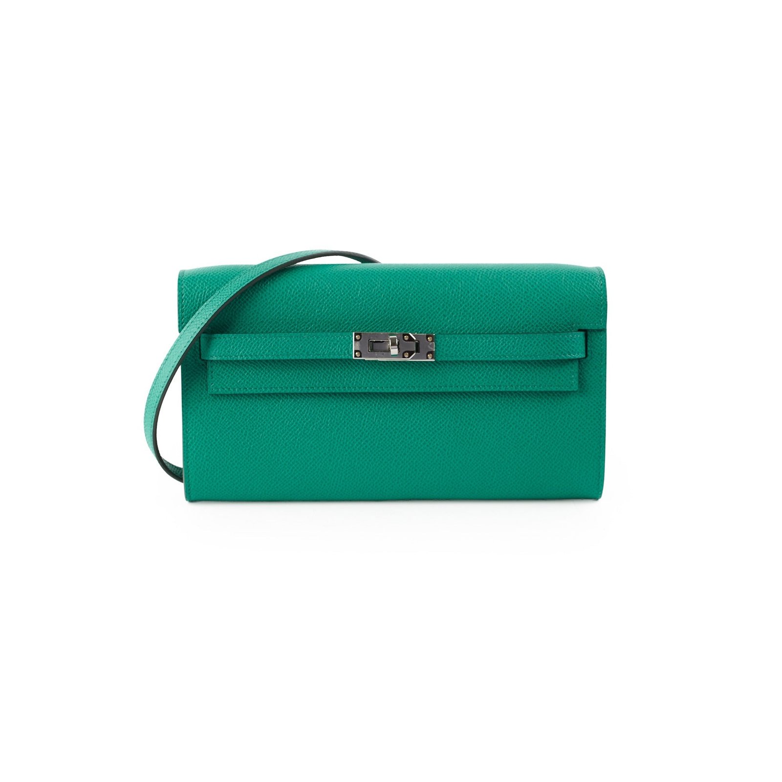 Hermes Kelly To Go Vert Jade - U Stamp 2022 | AlmaBagz