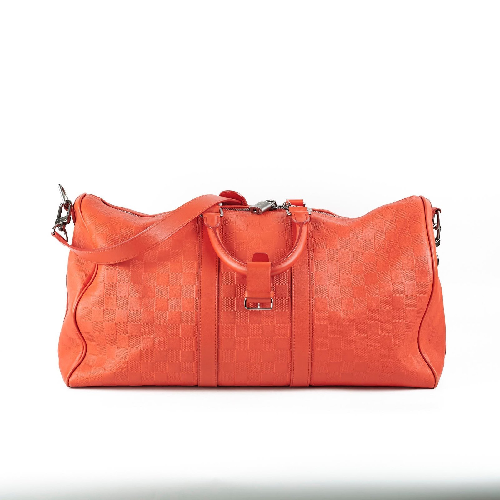 Louis Vuitton Keepall Bandouliere 45 Infini Red | AlmaBagz