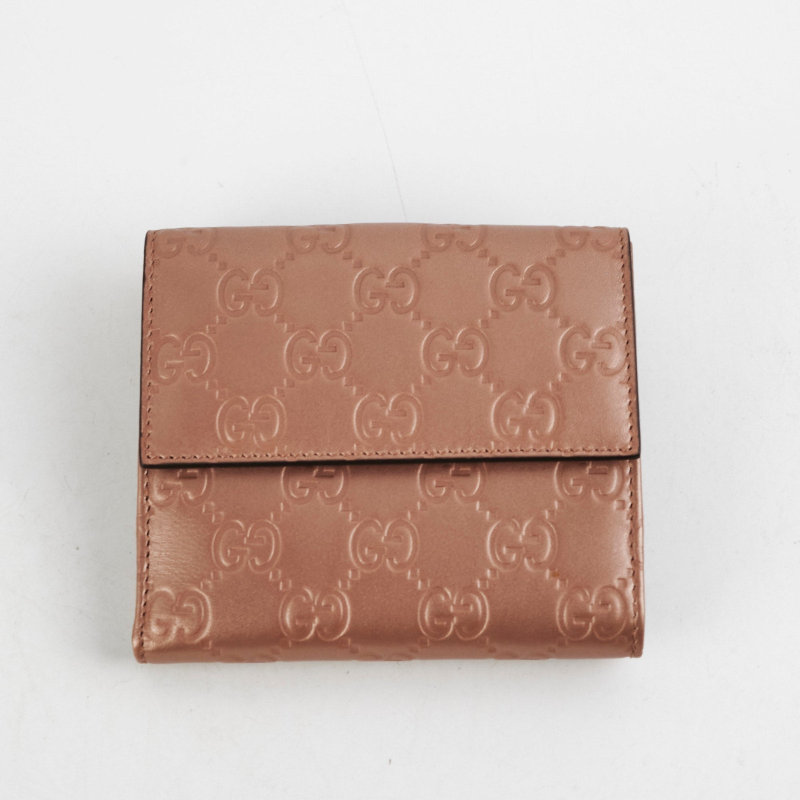 Gucci GG Supreme Wallet Pink | AlmaBagz