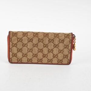 Gucci Monogram Canvas Long Wallet | AlmaBagz