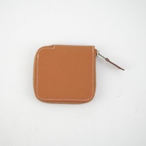 Hermes Porte-Monnaie Silk'in Gold | AlmaBagz
