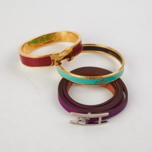 Hermes Bundle Bracelet (Click H Bracelet, Bijoux Bracelet, Behapi Triple Tour Bracelet) | AlmaBagz