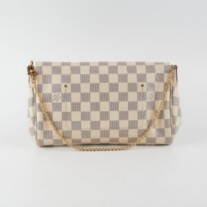 Louis Vuitton Favourite MM Damier Azur | AlmaBagz