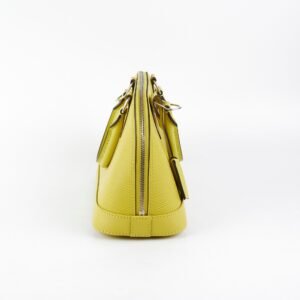 Louis Vuitton Alma BB Epi Yellow | AlmaBagz