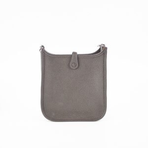 Hermes Mini Evelyne 16 Clemence Amazone - Z Stamp | AlmaBagz