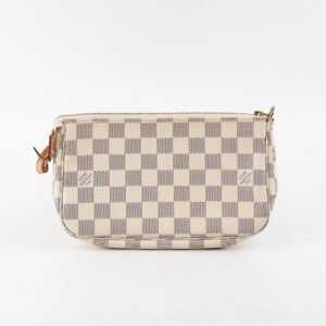 Louis Vuitton Pochette Accessories Damier Azur | AlmaBagz
