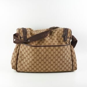 Gucci GG Supreme Canvas Diaper Bag | AlmaBagz