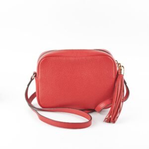 Gucci Soho Disco Red Crossbody Bag | AlmaBagz