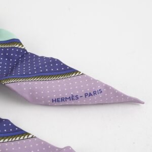 Hermes Twilly Purple/Blue | AlmaBagz