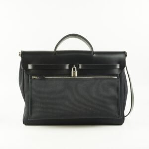 Hermes Herbag 39 Black | AlmaBagz