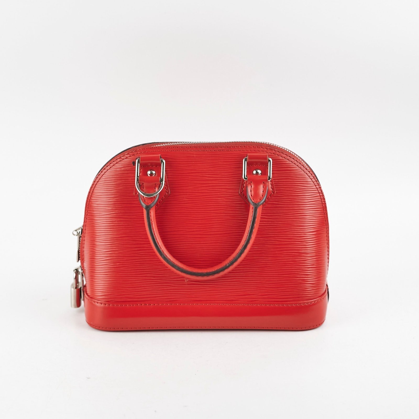 Louis Vuitton Alma BB Epi Red | AlmaBagz