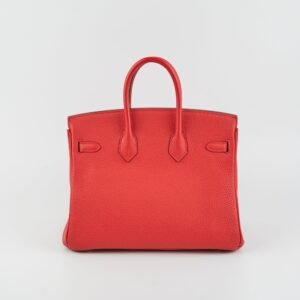 Hermes Birkin 25 Rouge De Coeur C Stamp | AlmaBagz
