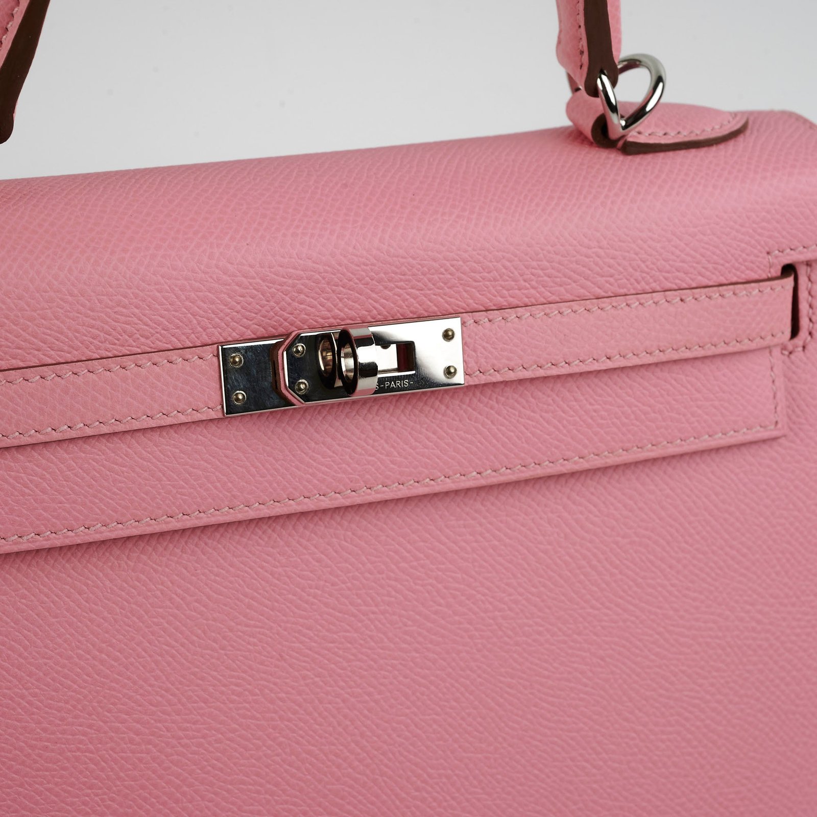 Hermes Kelly 25 Epsom Rose Confetti - Y Stamp | AlmaBagz - Image 13