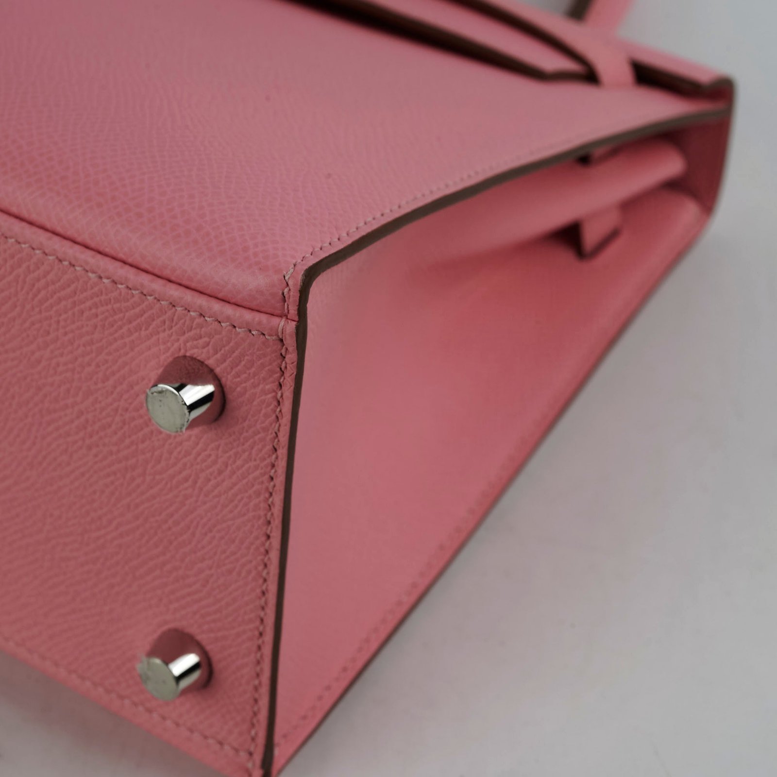 Hermes Kelly 25 Epsom Rose Confetti - Y Stamp | AlmaBagz - Image 12