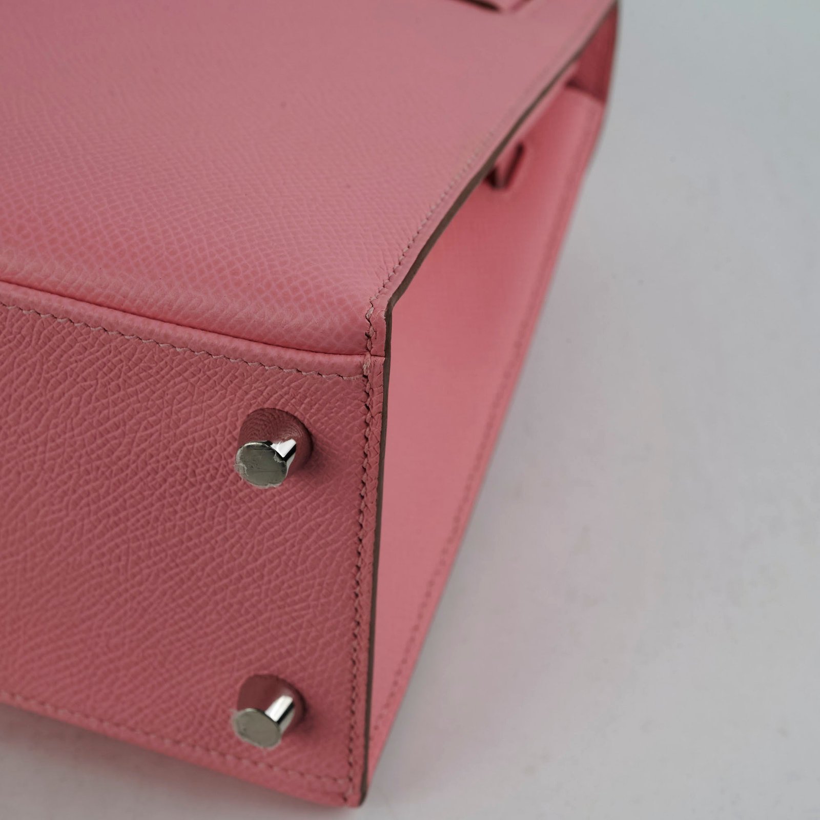 Hermes Kelly 25 Epsom Rose Confetti - Y Stamp | AlmaBagz - Image 10