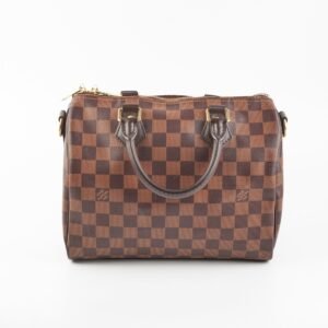 Louis Vuitton Bandouliere Speedy 25 Damier Ebene | AlmaBagz