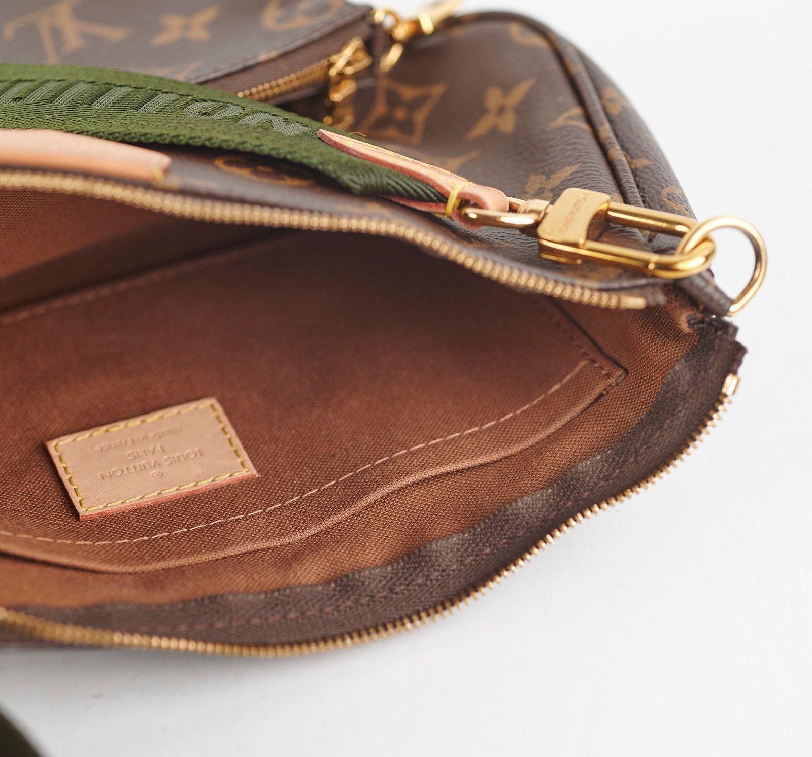 Louis Vuitton Multi Pochette Khaki | AlmaBagz