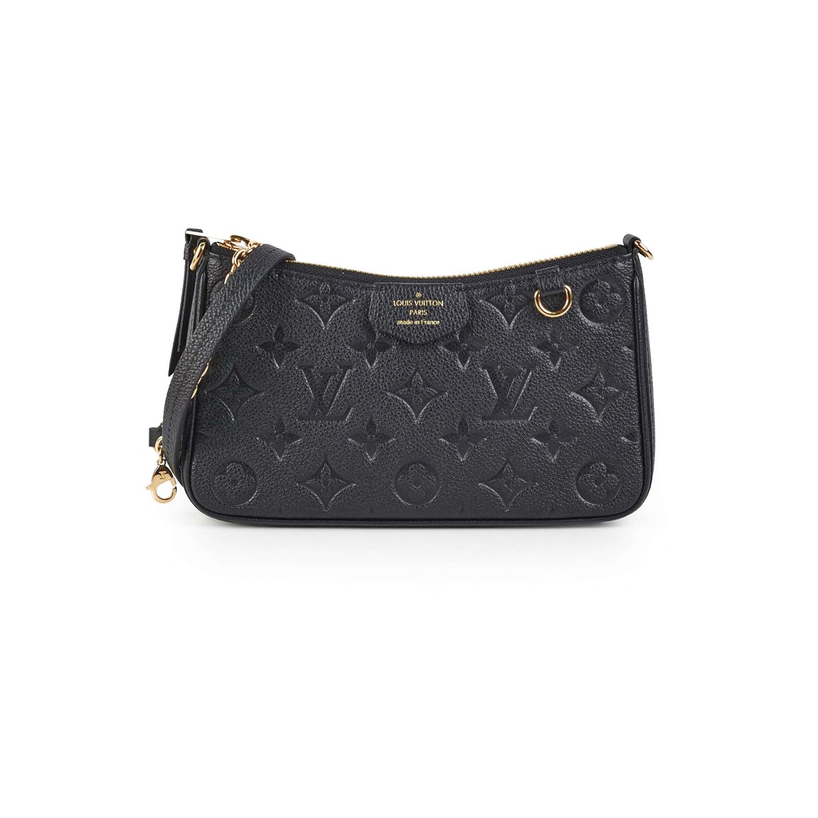 Louis Vuitton Easy Pouch On Strap Black Empreinte | AlmaBagz - Image 13