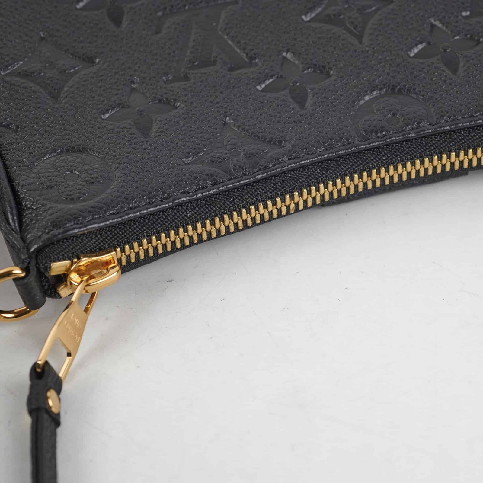 Louis Vuitton Easy Pouch On Strap Black Empreinte | AlmaBagz - Image 9