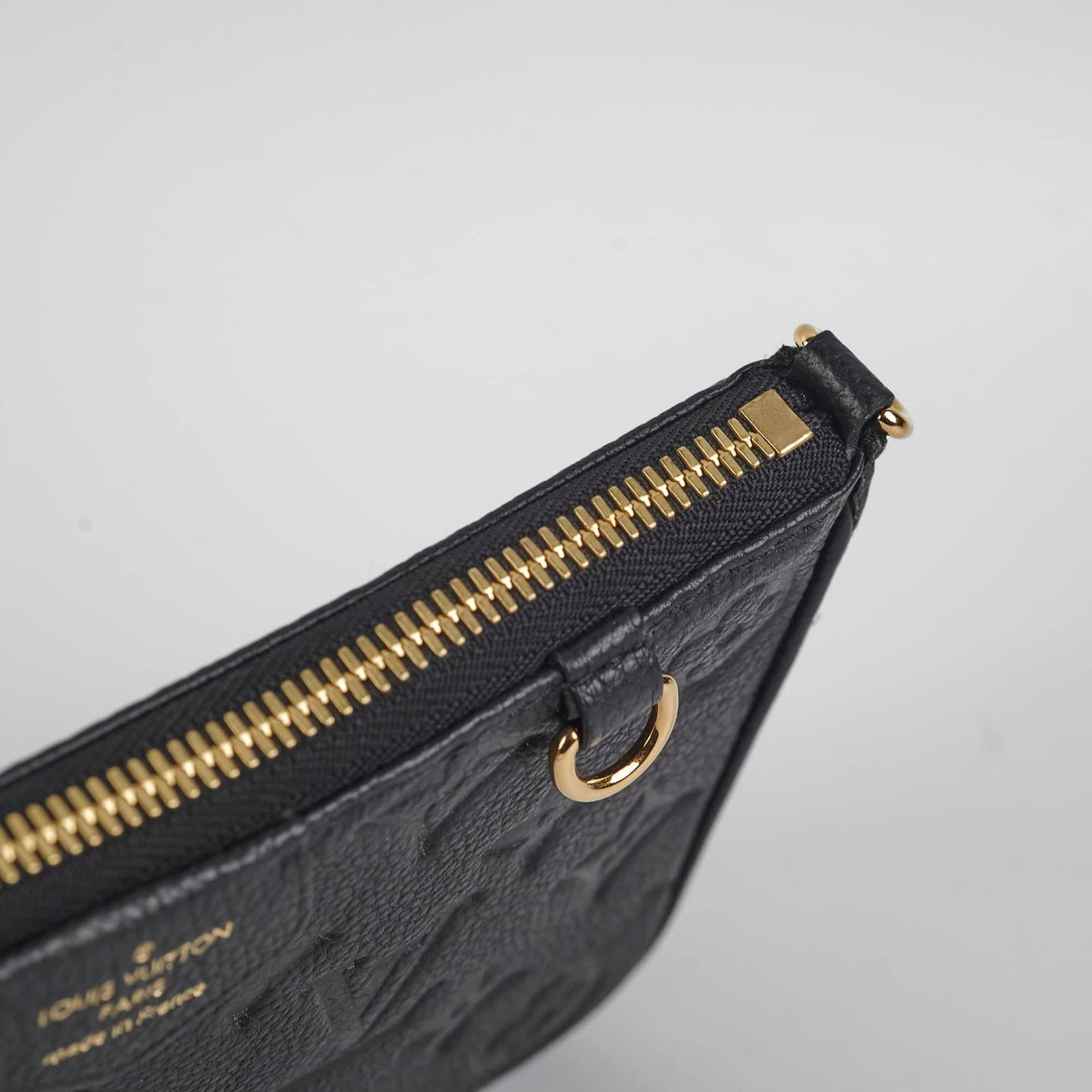 Louis Vuitton Easy Pouch On Strap Black Empreinte | AlmaBagz - Image 5