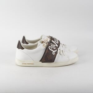 Louis Vuitton Canvas/Leather Sneakers Size 40 | AlmaBagz