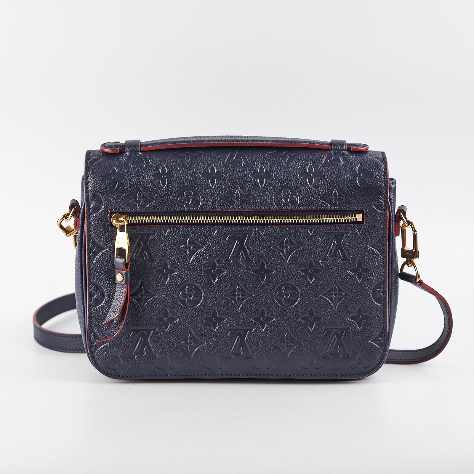 Louis Vuitton Pochette Metis Empriente Navy | AlmaBagz
