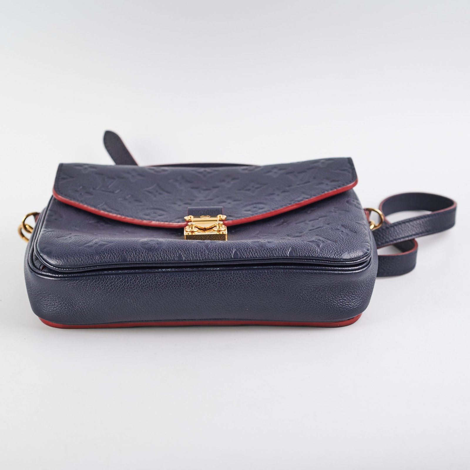 Louis Vuitton Pochette Metis Empriente Navy | AlmaBagz - Image 3