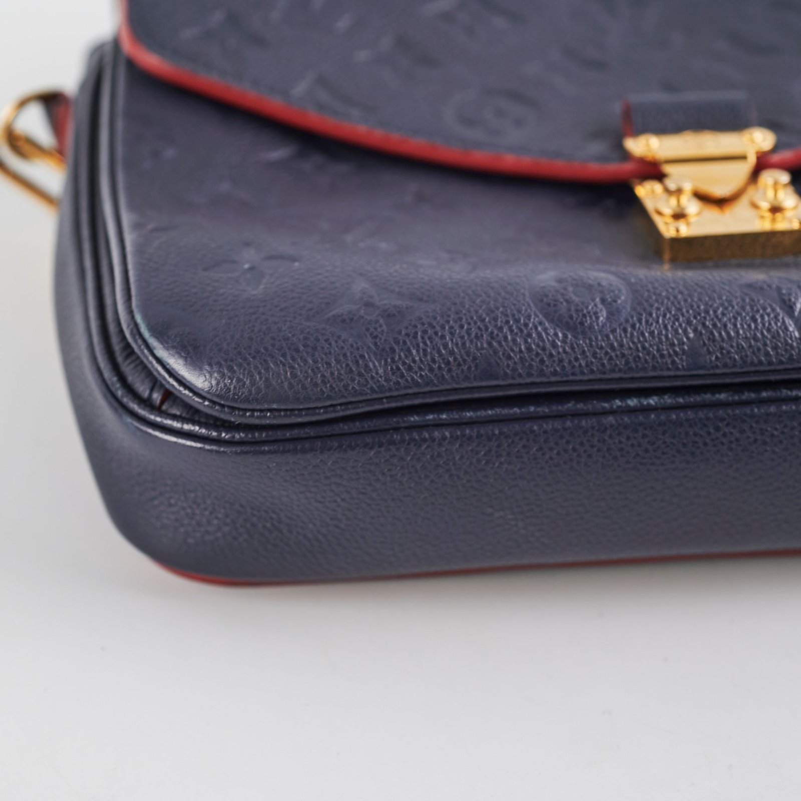 Louis Vuitton Pochette Metis Empriente Navy | AlmaBagz - Image 9