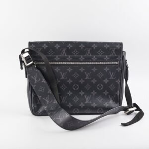 Louis Vuitton Damier Ebene Messenger Black | AlmaBagz