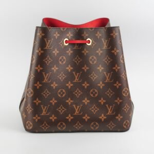 Louis Vuitton Neo Noe Monogram Red | AlmaBagz